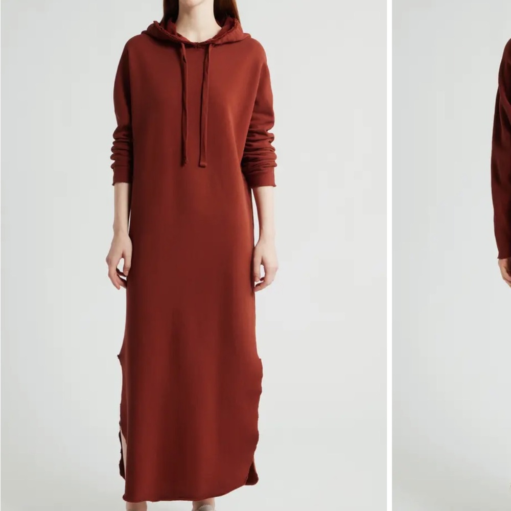 Frank & Eileen James Long Sleeve Hooded Cape
Dress redwood medium